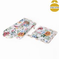 Conjunto De Luva E Pega De Cozinha SECRET GARDEN