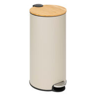 Balde do lixo MODERN bege 30L