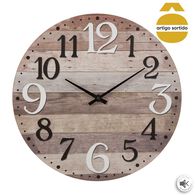 Rel&oacute;gio decorativo de parede 38cm