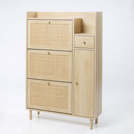Sapateira com 3 gavetas e porta 120cm