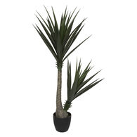 Planta yucca verde artificial 130cm