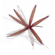 Haste Flor Natal&iacute;cia Com P&eacute;talas Rosa De Veludo 45cm