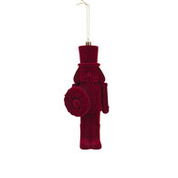 Pendurante soldado de chumbo bordeaux