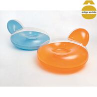 Bóia insuflável com encosto,  Bóia insuflável com encosto