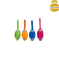 Mordedor em forma de bola de rugby,  Mordedor em forma de bola de rugby