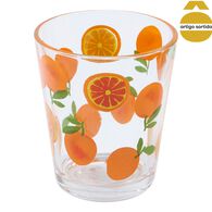 Copo de &aacute;gua FRUITY de vidro 33cl