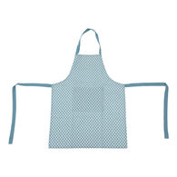 Avental de cozinha azul 60x80cm,  Avental de cozinha azul 60x80cm