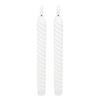 Conjunto de 2 velas TWIST ALOE 22cm led