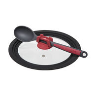 Tampa de vidro e silicone para caçarola,  Tampa de vidro e silicone para caçarola