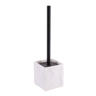 Escova wc poliresina branco,  Escova wc poliresina branco