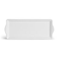 Travessa retangular em porcelana 34,5x15cm