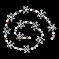 Grinalda com bolas e pinhas 180cm