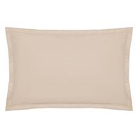 Capa bege para almofada 50x70cm