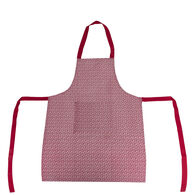 Avental de cozinha vermelho 60x80cm