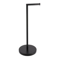 Suporte porta rolos wc preto em metal,  Suporte porta rolos wc preto em metal