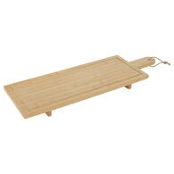 Tábua de apresentação em bambu 60cm,  Tábua de apresentação em bambu 60cm