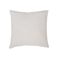 Almofada ARUM riscas marfim 38x38cm