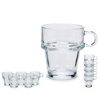Caneca Vidro Empilhavel 26cl