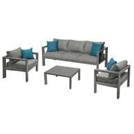 Conjunto de jardim &Eacute;VASION cinza escuro