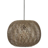 Candeeiro de teto SINAI em bambu 35cm,  Candeeiro de teto SINAI em bambu 35cm