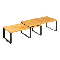Conjunto 2 estantes para bancada BACKBAMBO
