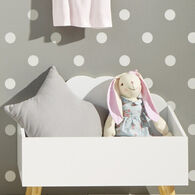 Caixa de brinquedos NUVEM 58x45x28cm,  Caixa de brinquedos NUVEM 58x45x28cm