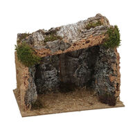 Cabana para presépio em cortiça,  Cabana para presépio em cortiça