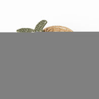 Fruteira TRAMARE castanha em juta 27cm