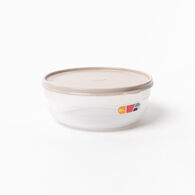 Caixa hermética redonda bege 2,8l