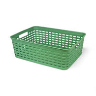 Cesto de arruma&ccedil;&atilde;o verde