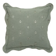 Almofada MONA verde caqui 55x55cm
