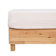 Lençol ajustável PRISCIA branco 140x190cm