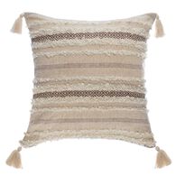 Almofada SHINE com pompons 59x59cm