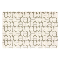 Individual de mesa FEV cinza escuro 30x45cm