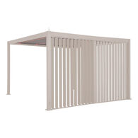 Persiana vertical argile para p&eacute;rgola &Eacute;VORA 3m