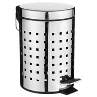 Balde CUBE prateado em inox 3l