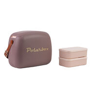 Mala térmica polarbox rosa velho 6l com 2 caixas,  Mala térmica polarbox rosa velho 6l com 2 caixas