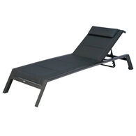 Espreguiçadeira ALLURE poivre e cinza graphite,  Espreguiçadeira ALLURE poivre e cinza graphite