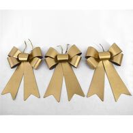 Conjunto De 3 Laços Dourado