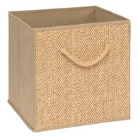 Caixa de arrumação STEMY bege 31x31cm,  Caixa de arrumação STEMY bege 31x31cm