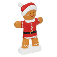 Figura bolacha de gengibre com led 110cm