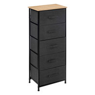 Móvel de arrumação TISSA alto cinza escuro 114cm,  Móvel de arrumação TISSA alto cinza escuro 114cm