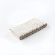 Toalha wc PURE bege em algod&atilde;o 30x50cm