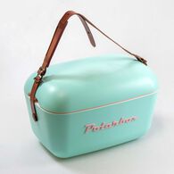 Mala térmica Polarbox verde água 20l,  Mala térmica Polarbox verde água 20l