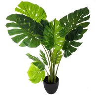 Planta monstera artificial 110cm