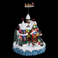 Aldeia de natal casa luminosa