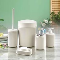 Conjunto de 5 pe&ccedil;as wc ALESTA creme
