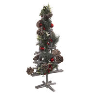 Árvore NATURE com pinhas e ramos 55cm,  Árvore NATURE com pinhas e ramos 55cm