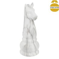 Peça de xadrez OLEN efeito mármore 26,5cm