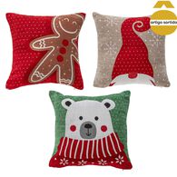 Almofada jacquard SUGAR 40x40cm